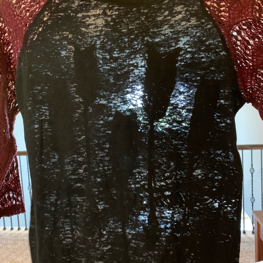 Southern Grace wild and free shirt size small - Picture 4 of 5